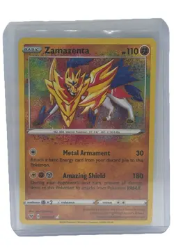 Zamazenta [Amazing Rare] #102 Pokemon Vivid Voltage - Image 1