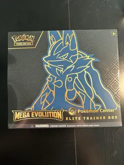 Pokemon Mega Evolution Lucario Pokemon Center Exclusive ETB - New/Factory Sealed - Image 1