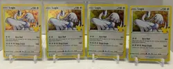 Pokemon - Sword & Shield Celebrations (25th) - Playset (4x) Lugia 022/025 NM - Image 1