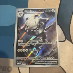Steelix 150/132 Illustration Rare Pokemon Mega Evolution English NM - Image 1