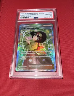 Pokemon Erika's Hospitality Team Up Full Art #174 PSA 10 Gem Mint 2019 - Image 3