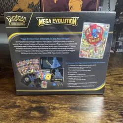 Pokemon TCG Mega Evolution ETB Lucario Pokemon Center Factory Sealed!! - Image 3