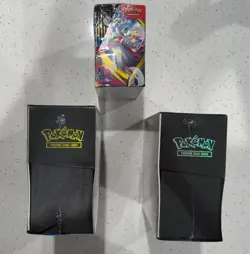 Pokemon Center Mega Evolution Both ETBs & Enhanced Booster Box IN HAND - Image 2