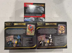 Pokemon Center Mega Evolution Both ETBs & Enhanced Booster Box IN HAND - Image 3