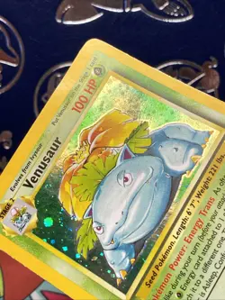 Pokemon TCG Venusaur 18/130 Base Set 2 WOTC Vintage Holo 1999-2000 HP - Image 4