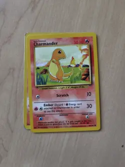 Pokemon Charmander Base Set 46/102 Common HP - Image 3