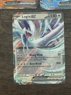 Pokemon Lugia ex CLV 017/034 🔥 Ho-Oh ex CLC 007/034 💧 Suicune ex CLB 010/034 - Image 4