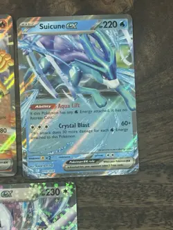Pokemon Lugia ex CLV 017/034 🔥 Ho-Oh ex CLC 007/034 💧 Suicune ex CLB 010/034 - Image 5