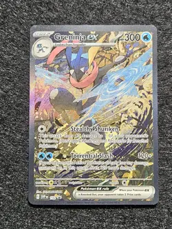 Greninja EX SVP 132 Pokemon Shrouded Fable Black Star Promo - Image 1