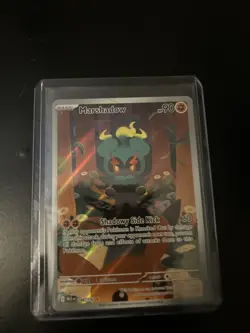 Marshadow Illustration Rare Mega Evolutions Pokemon TCG English NM ships today! - Image 1