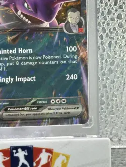 Pokemon TCG Team Rocket's Nidoking ex SVP 217 Black Star Promo English - Image 4