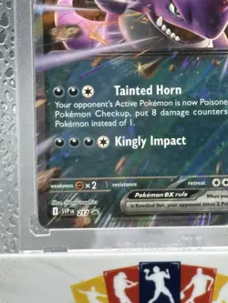 Pokemon TCG Team Rocket's Nidoking ex SVP 217 Black Star Promo English - Image 5