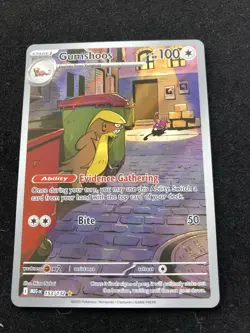 Gumshoos 153/132 Illustration Rare Pokemon Mega Evolution NM - Image 1
