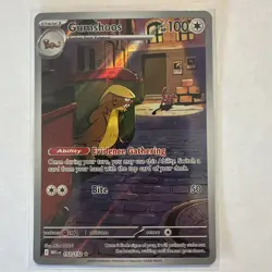 Pokemon TCG Gumshoos Illustration Rare #153/132 Mega Evolutions NM/M - Image 1
