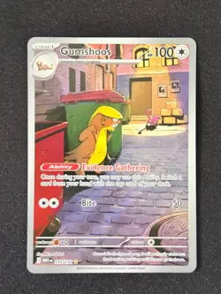 Gumshoos 153/132 Pokemon MEGA EVOLUTION 2025 ENGLISH MINT - Image 1