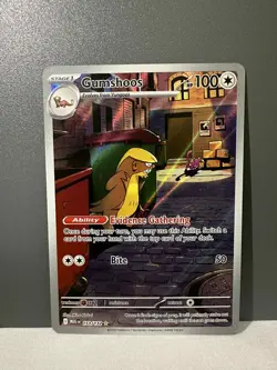 Gumshoos 153/132 Illustration Rare Pokemon Mega Evolution - Image 1