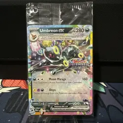 Umbreon ex 60/131 STAMPED Pokemon Prismatic Evolutions Promo Card - Image 1