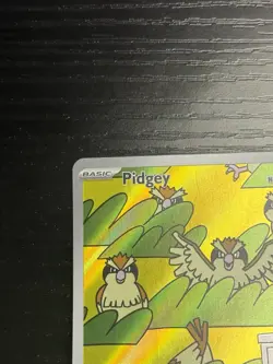 Pokemon TCG Pidgey 207/197 SV03: Obsidian Flames Full Art Card Nintendo 2023 NM - Image 3