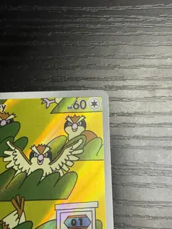 Pokemon TCG Pidgey 207/197 SV03: Obsidian Flames Full Art Card Nintendo 2023 NM - Image 4