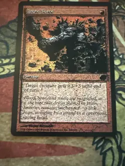 Mtg Magic Planar Chaos Brute Force Misprint Front And Back Error Card - Image 3
