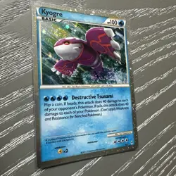 Pokemon Kyogre Call Of Legends SL6 Card 2011 - Image 4