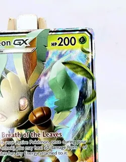 Pokemon - Leafeon GX - 13/156 - SM Ultra Prism - Half Art Card - NM - Image 3