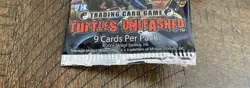 2004 TMNT Turtles Unleashed TCG Booster Pack of 9 Cards (1st Edition) NEW SEALED - Image 2