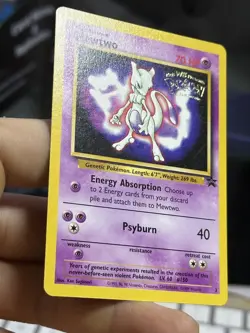 Mewtwo 3 1999 WB Movie Black Star Promo Rare WOTC Nintendo Pokemon Card TCG - Image 5