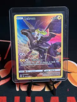 Pokemon TCG Zekrom Holo Ultra Rare Card TG05/TG30 Brilliant Stars 2022 Trainer - Image 1
