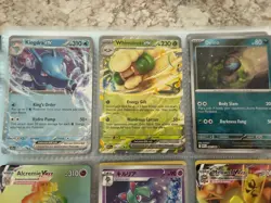 9 Pokemon Card Lot - Meowth Vmax Swsh005 - Pokeball Holo - Pokemon Ex - Rainbow - Image 4