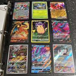 Pokemon Cards Huge Collection Binder COMIC Jumbo Alt Art Pikachu Charizard LOT H - Image 1