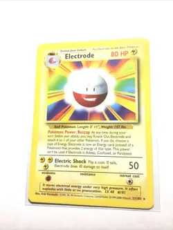 ELECTRODE - 21/102 - Base Set - 4th Print - 1999-2000 - Pokemon Card - PL - Image 1
