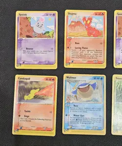 Pokemon WOTC E-Reader Lot Reverse Holo Magnemite Mareep Typhlosion Vintage Cards - Image 2