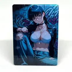 Black Lagoon Roberta Goddess Anime Waifu ACG Foil Card - Image 1