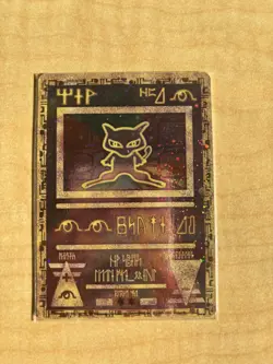 Ancient Mew Pokemon New Movie Promo Double Holo Foil Rare 1999-2000 Card - Image 3
