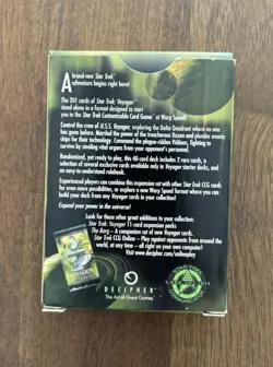 Star Trek CCG Voyager OPENED 40-Card Warp Starter Deck- Barzan Wormhole + Karden - Image 3