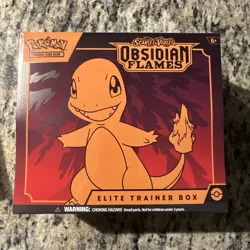 Pokemon Scarlet & Violet Obsidian Flames ETB Elite Trainer Box Cards NEW Sealed - Image 1