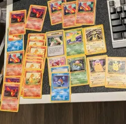 Old Pokemon Card 30 Card Lot 1999-2002 vintage. Charmander charmeleon pikachu - Image 1