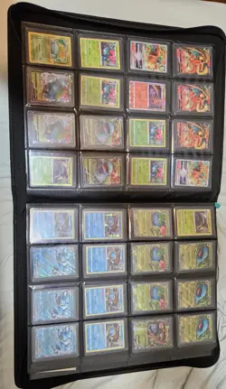 Huge Binder Collection Lot of 350+ Pokemon Card Mixed EX SV Holo Rares & More - Image 2