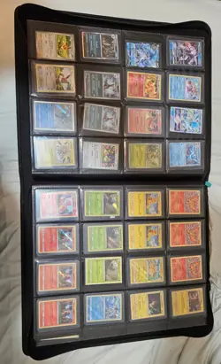 Huge Binder Collection Lot of 350+ Pokemon Card Mixed EX SV Holo Rares & More - Image 3