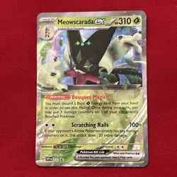 Meowscarada ex 033 Sv: Scarlet & Violet Promo Cards Holo - Image 2
