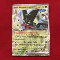 Meowscarada ex 033 Sv: Scarlet & Violet Promo Cards Holo - Image 4
