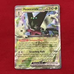 Meowscarada ex 033 Sv: Scarlet & Violet Promo Cards Holo - Image 5