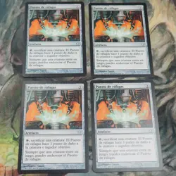 4X Blasting Station Fifth Dawn MTG Magic The Gathering Playset SPANISH NM - Image 1