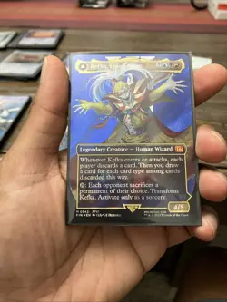 Kefka, Court Mage (0543) (Borderless) (Surge Foil) Final Fantasy Foil - Image 3