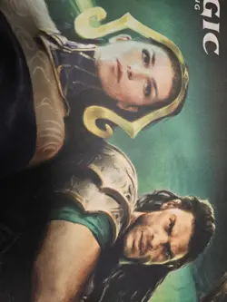 2019 Magic The Gathering Champion Playmat Gideon & Lilianna - Image 3