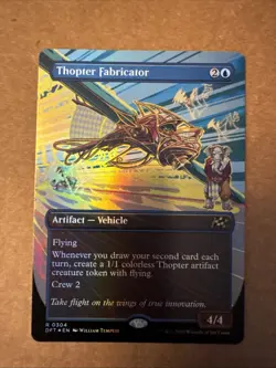 Thopter Fabricator (Borderless) Aetherdrift Foil - Image 1