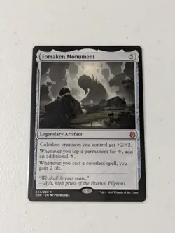 MTG Rising Forsaken Monument - Zendikar RIsing NM - Image 1