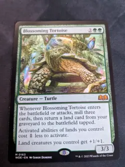 Blossoming Tortoise Wilds of Eldraine Regular - Image 1