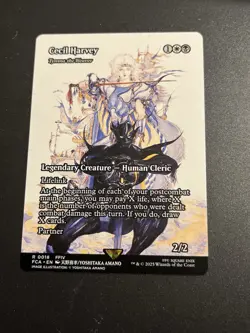 Cecil Harvey (Tymna the Weaver) - Final Fantasy - NM - MTG Magic - Rare - Image 1